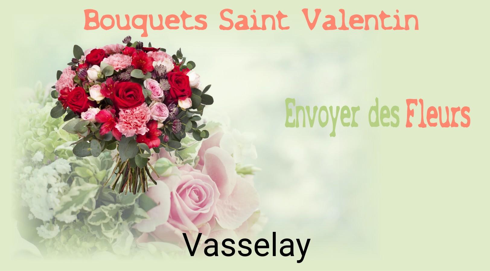 Roses de Saint-Valentin livrées à Vasselay